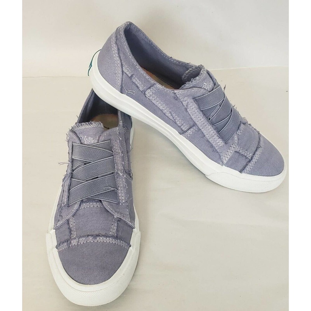 Blowfish Malibu Sneakers Marley Purple Size 6 Fringe Low Top Mint Condition